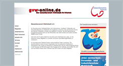 Desktop Screenshot of gewerbeverein-wahlstedt.de